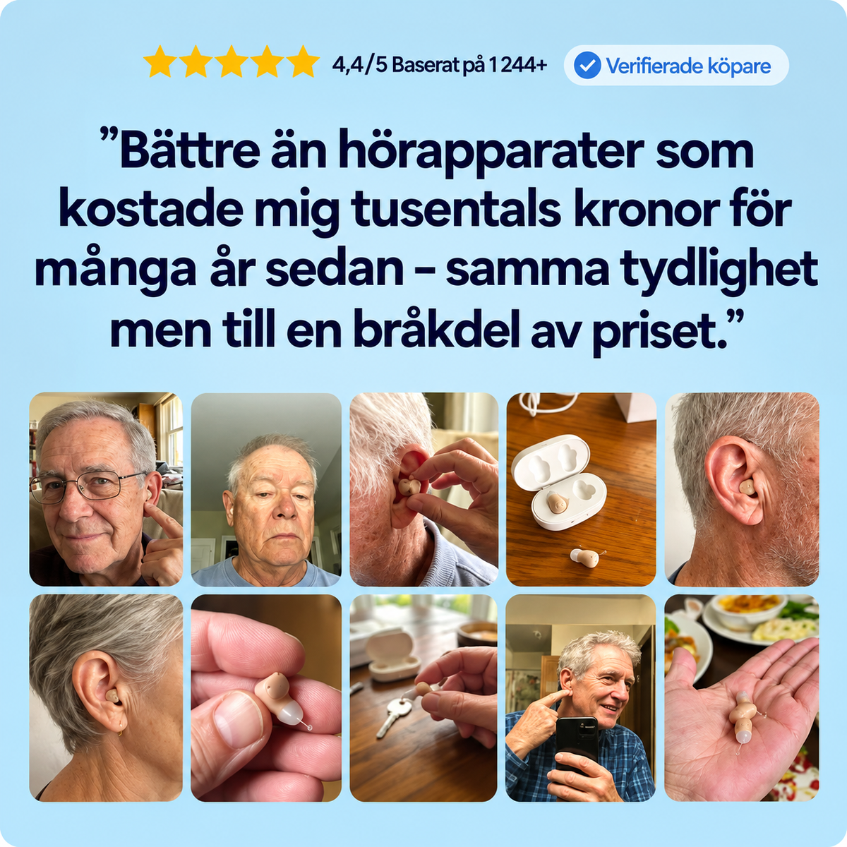 Soniva™ Komfortabla hörapparater
