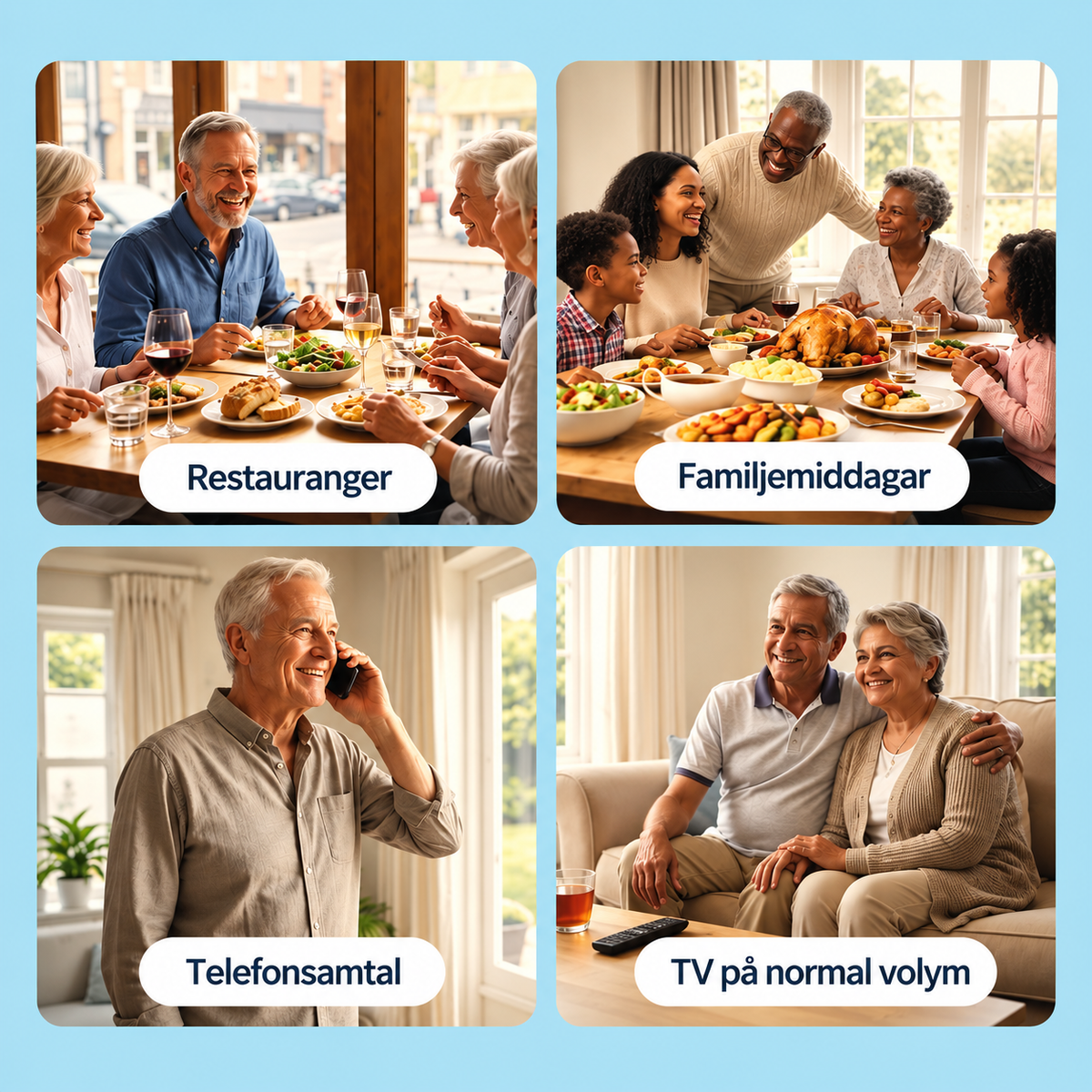 Soniva™ Komfortabla hörapparater